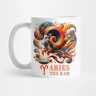 Aries The Ram Zodiac Sign Mug